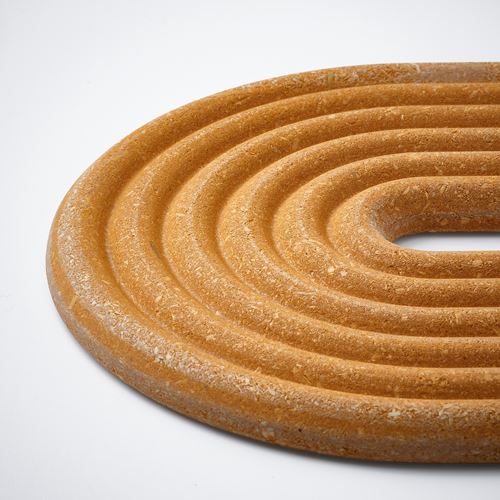 IKEA - ELDSTJART, pot stand, light brown-red, 26x16 cm