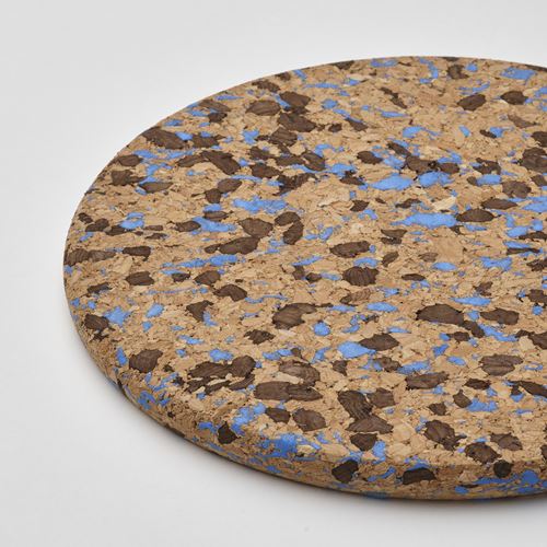 IKEA - HEAT, nihale, mantar desenli-açık mavi, 19 cm