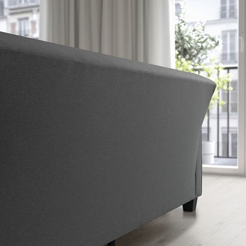 IKEA - ABBORRBERG, 3'lü yataklı kanepe, vissle gri