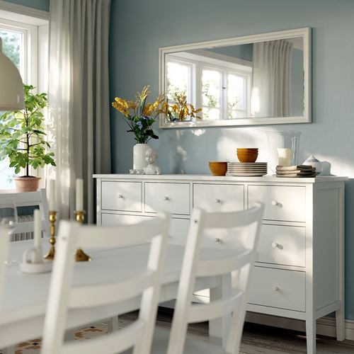 IKEA - PINGSTSYREN, cheval glass, white, 60x120 cm