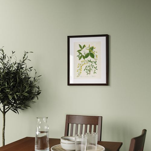 IKEA - KLOTKÖRSBAR, ahşap çerçeve, meşe görünümlü koyu kahve, 40x50 cm