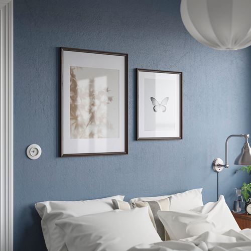 IKEA - KLOTKÖRSBAR, ahşap çerçeve, meşe görünümlü koyu kahve, 50x70 cm