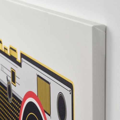 IKEA - PJATTERYD, resim, çok renkli, 70x50 cm