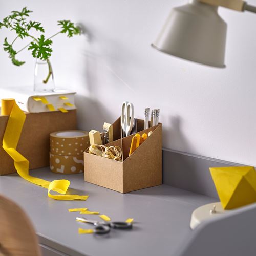 IKEA - GARDESGARD, masaüstü düzenleyici, natürel, 16x16 cm