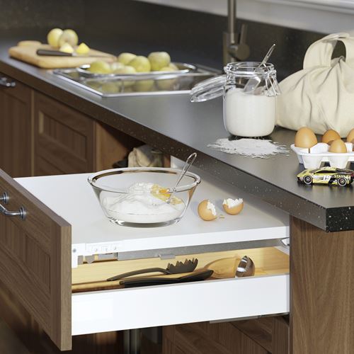 IKEA - VARDAGEN, glass serving bowl, glass, 20 cm