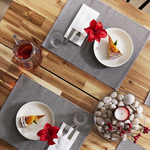 IKEA - MOTTAGA, paper napkin, white, 38x38 cm