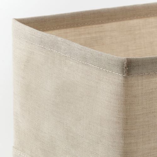 IKEA - PURRPINGLA, box set, beige, 20x38x12 cm