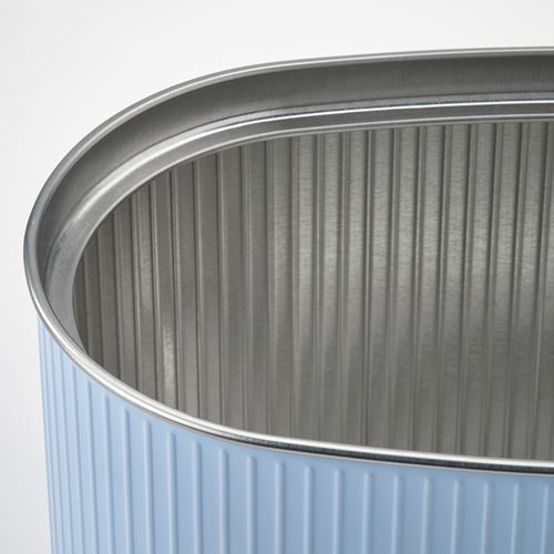 IKEA - BETTHAJ, gıda saklama kutusu, soluk mavi, 3,1 lt