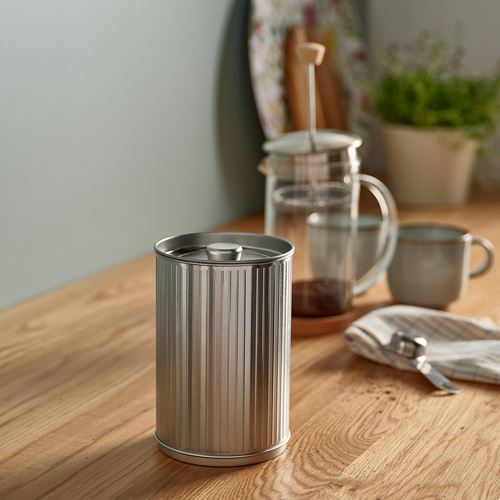 IKEA - BETTHAJ, gıda saklama kutusu, lame, 1,3 lt