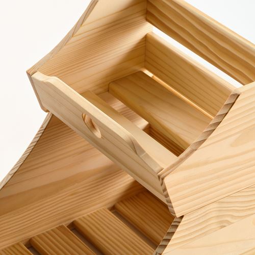 IKEA - CHOKLADHAJ, portable organiser, wood