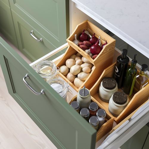 IKEA - CHOKLADHAJ, portable organiser, wood