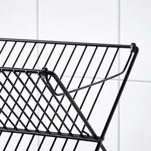 IKEA - KVOT, bulaşıklık, siyah, 29x48 cm