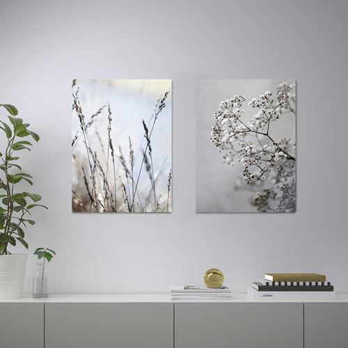 IKEA - PJATTERYD, resim, çok renkli, 30x40 cm
