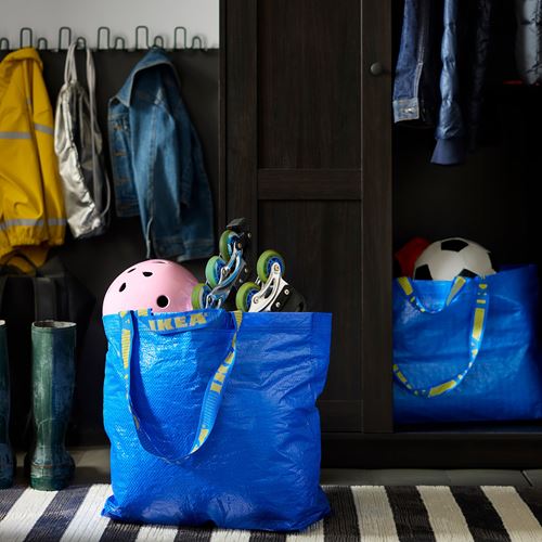 IKEA - FRAKTA, storage bag, blue, 45x18x45 cm/36 l