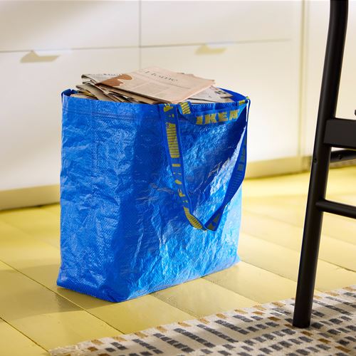 IKEA - FRAKTA, storage bag, blue, 45x18x45 cm/36 l