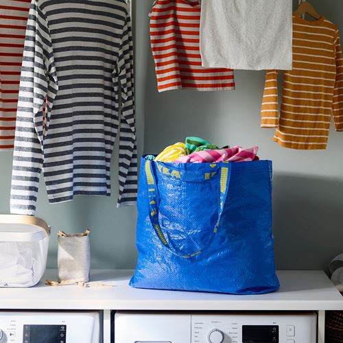 IKEA - FRAKTA, storage bag, blue, 45x18x45 cm/36 l