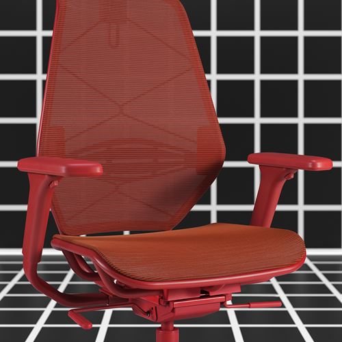 IKEA - STYRSPEL, oyuncu sandalyesi, kırmızı