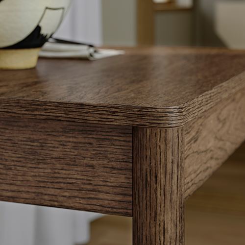 IKEA - TONSTAD, açılır mutfak masası, kahverengi-meşe kaplama, 2-4 kişilik