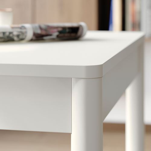 IKEA - TONSTAD, kitchen table set, off/white-Bomstad gold brown, 2 chairs