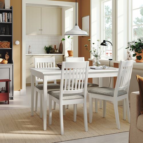 IKEA - NASINGE, mutfak masası, beyaz, 130x80 cm