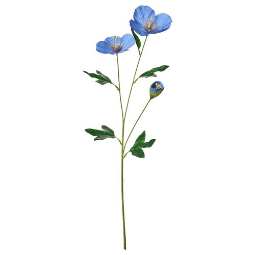 IKEA - SMYCKA, yapay çiçek, mavi, 57 cm