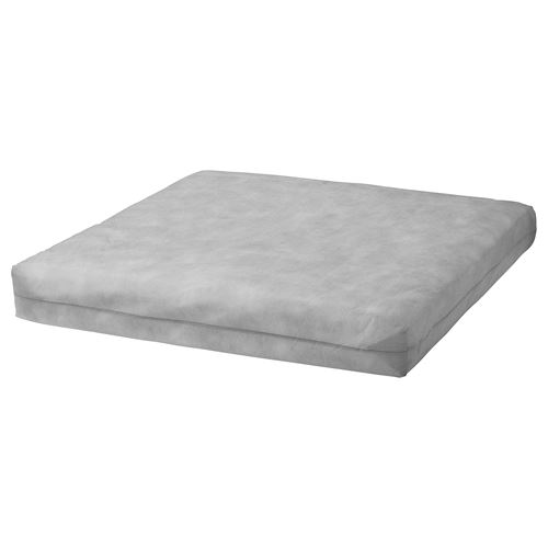 IKEA - DUVHOLMEN, outdoor inner cushion, grey, 80x80 cm