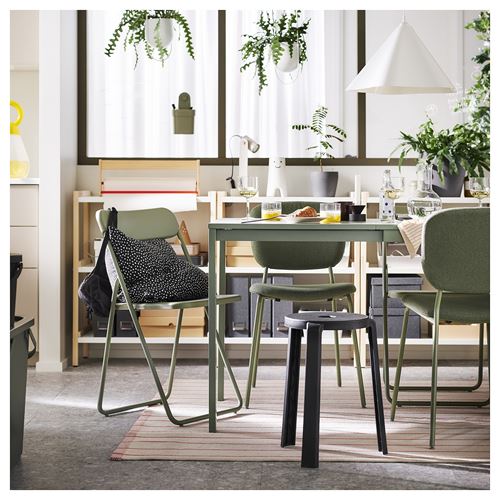 IKEA - RIDSTIG, large rug, off white-red, 170x240 cm