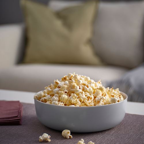 IKEA - VITBLECKA, cam servis kasesi, açık gri, 22 cm