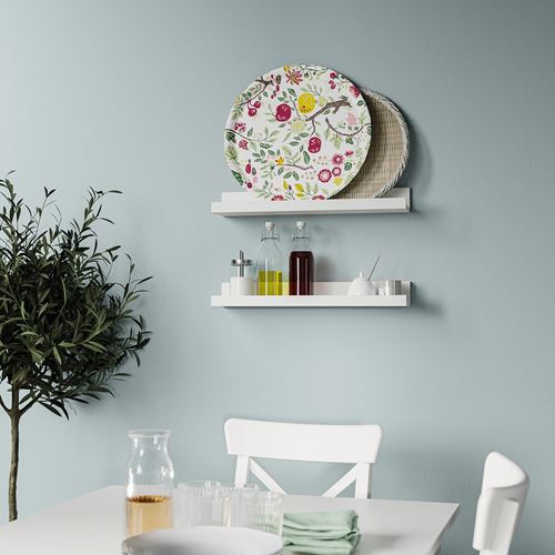 IKEA - HAVSBRAXEN, round tray, patterned-multicolour, 43 cm