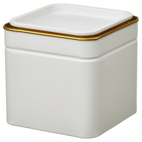 IKEA - BLOMNING, food storage box, off white, 10x10x10 cm