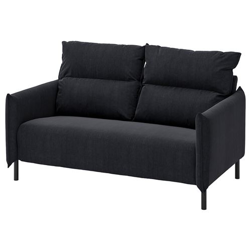 IKEA - MANNARP, 2-seat sofa cover, saxemara blue/black