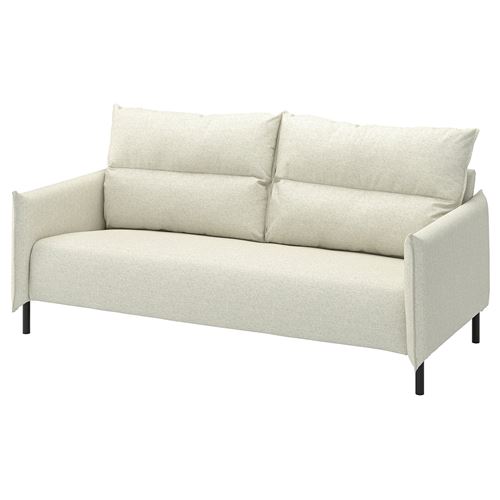 IKEA - MANNARP, 3-seat sofa cover, Gunnared beige