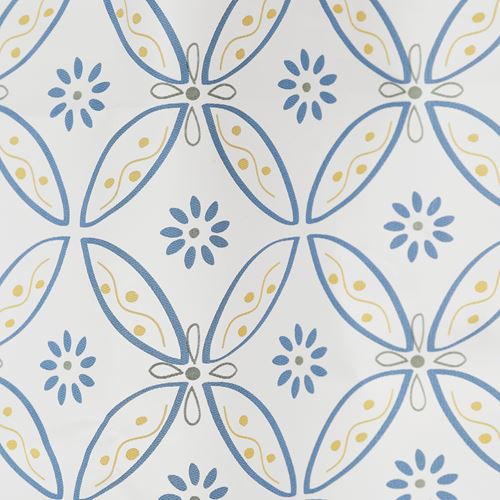 IKEA - DOCKBAT, duş perdesi, çok renkli, 180x200 cm