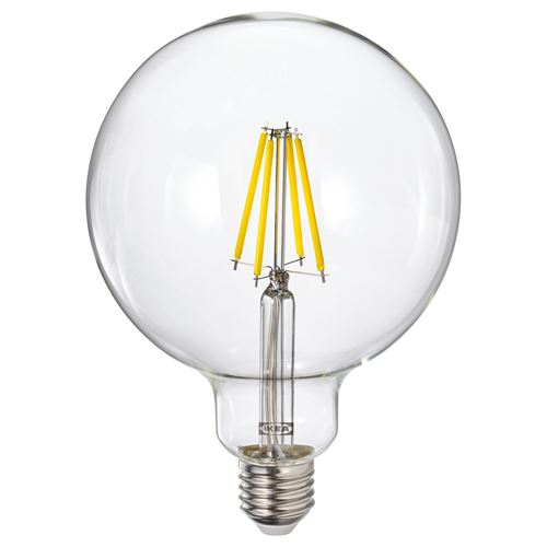 IKEA - LUNNOM, LED ampul E27, Işık rengi: Sıcak ışık (2200 Kelvin), 806 lm
