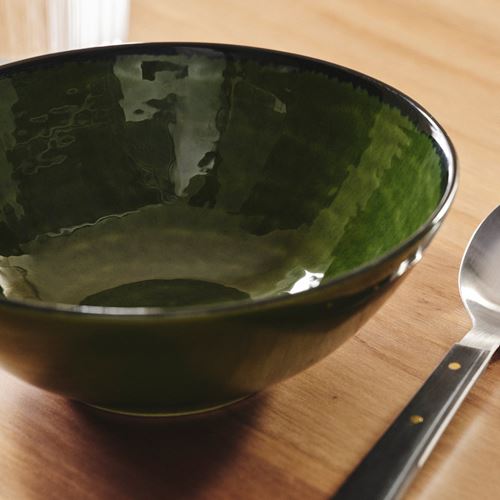 IKEA - PELARKAKTUS, ceramic bowl, green, 16 cm