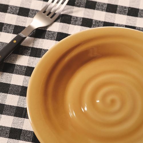 IKEA - SANDSKADDA, side plate, yellow, 20 cm