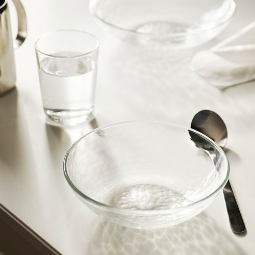 IKEA - STRANDKRABBA, glass bowl, glass, 15 cm