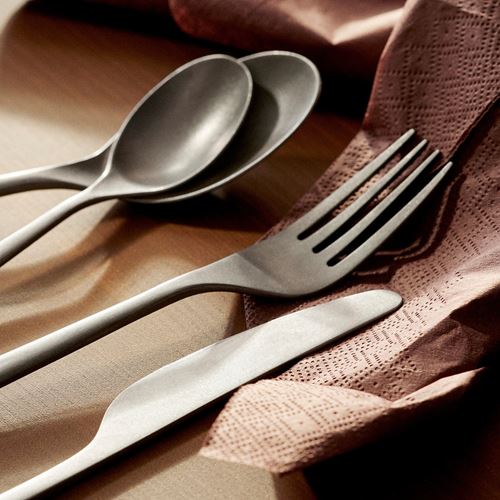 IKEA - PRAKTBOTIA, 4 kişilik çatal bıçak takımı, paslanmaz çelik