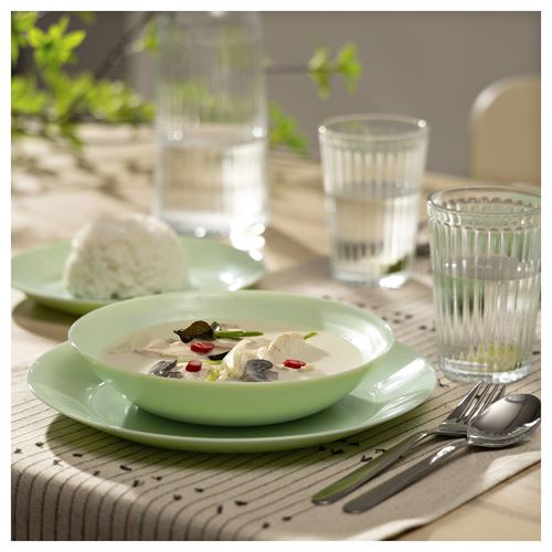 IKEA - OFTAST, çukur tabak, açık yeşil, 20 cm