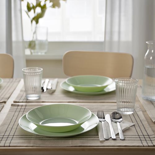 IKEA - OFTAST, çukur tabak, açık yeşil, 20 cm