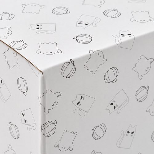 IKEA - KUSTFYR, blok mum, siyah, 40 saat