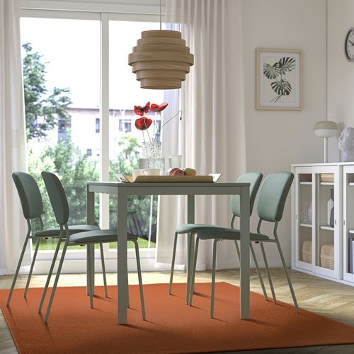 IKEA - MORUM, large rug, orange, 160x230 cm