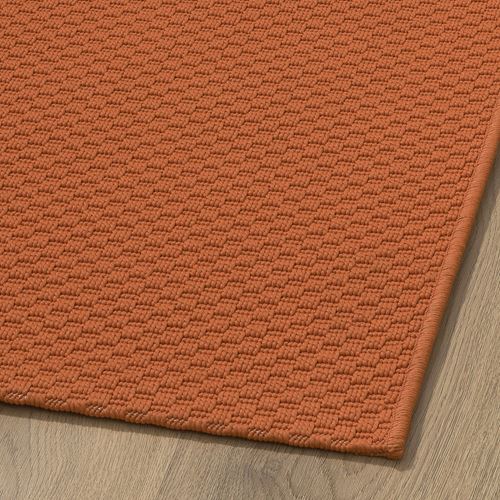 IKEA - MORUM, large rug, orange, 160x230 cm