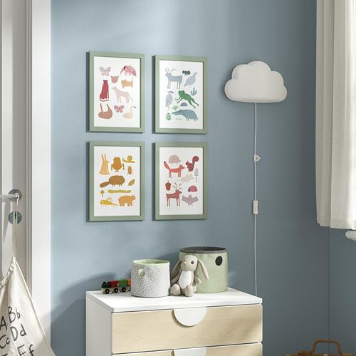 IKEA - BILD, poster, multicolour, 21x30 cm