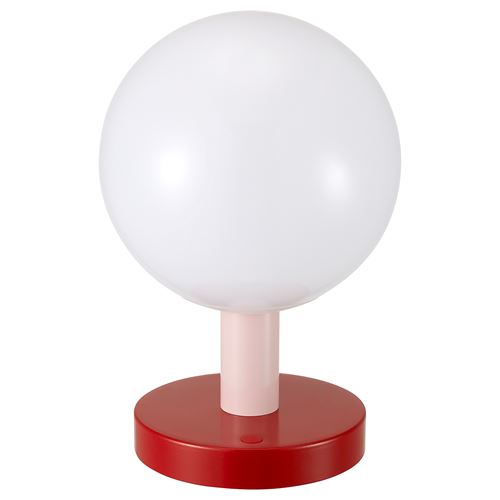 IKEA - SOLVINDEN, LED decoration lighting, red/light pink, 26 cm