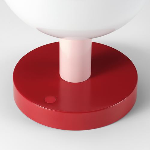 IKEA - SOLVINDEN, LED decoration lighting, red/light pink, 26 cm