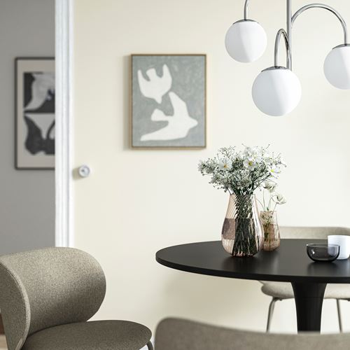 IKEA - PASKÖTRAD, cam vazo, açık kahverengi, 13.5 cm