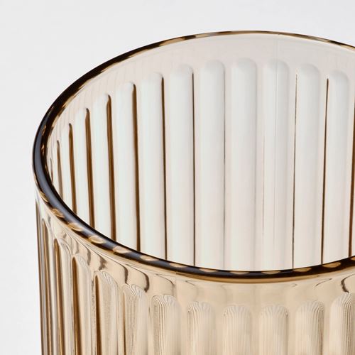IKEA - GRADVIS, cam saksı, açık kahverengi, 9 cm