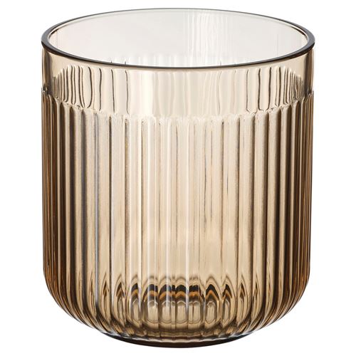 IKEA - GRADVIS, cam saksı, açık kahverengi, 12 cm