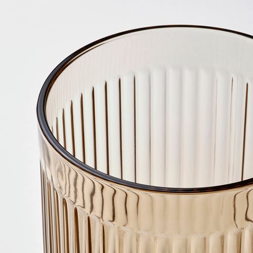 IKEA - GRADVIS, cam saksı, açık kahverengi, 12 cm